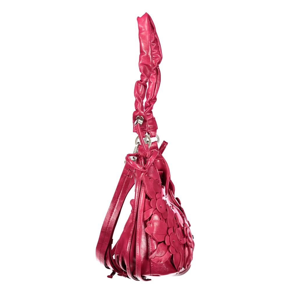 Desigual Pink Polyurethane Women's Bag