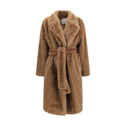 'S Max Mara Beige Polyester Coat