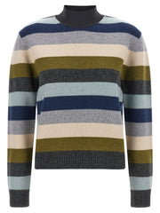 Tory Burch Multicolor Wool Cardigan
