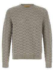 Valentino Garavani Gray Virgin Wool Cardigan