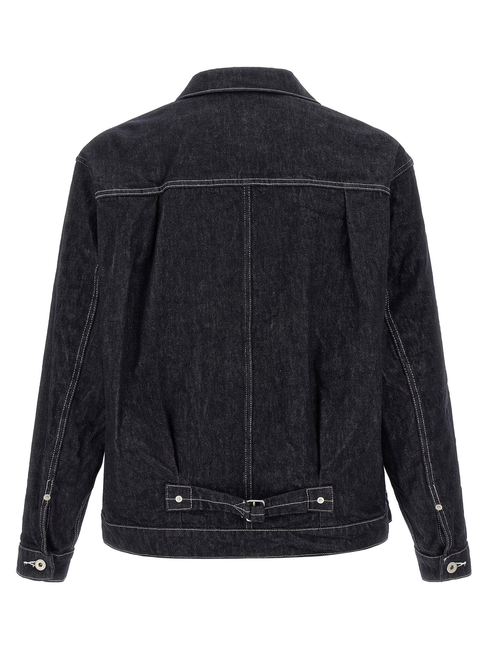 Comme Des Garçons Blue Cotton Denim Jacket