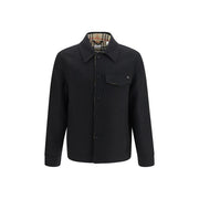 Burberry Black Wool Oves Aries Jacket for Men
