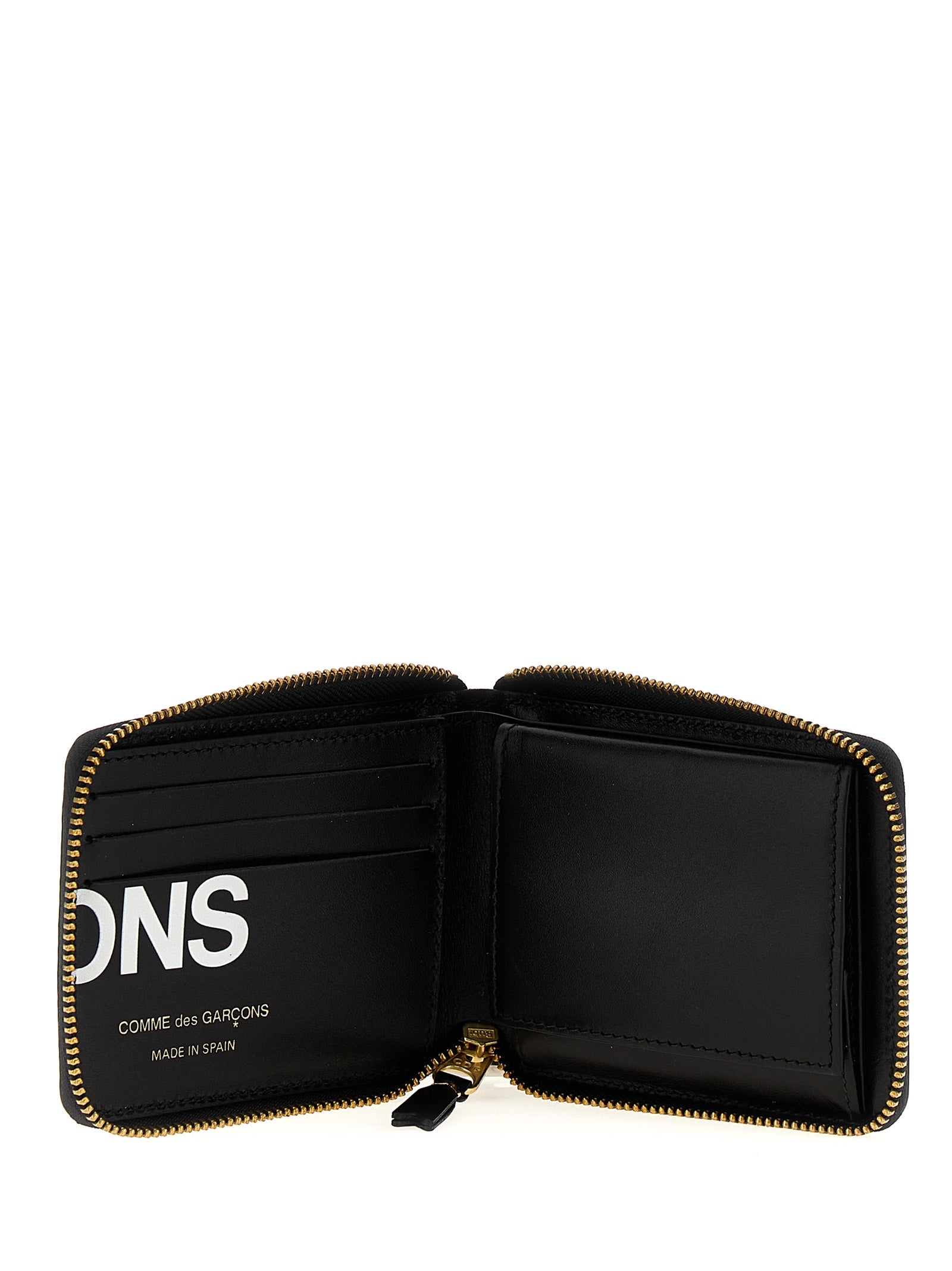 Comme Des Garçons Bicolor Calfskin Cardholder