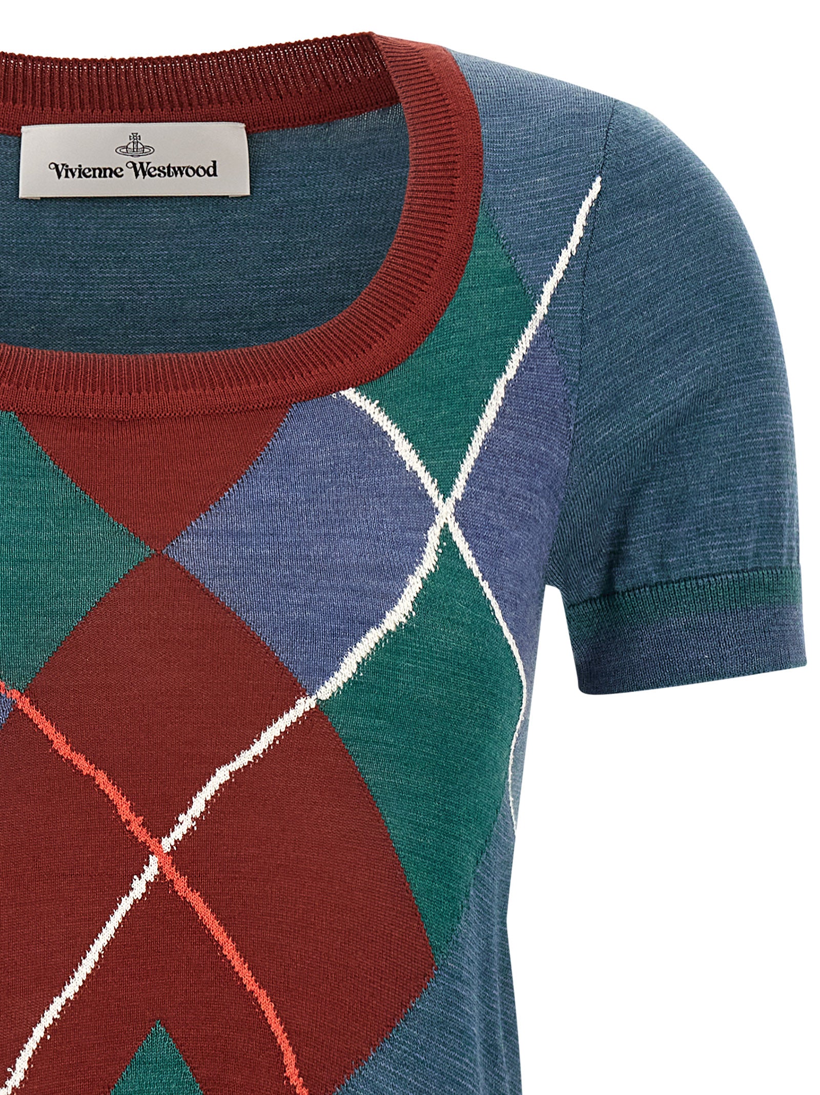 Vivienne Westwood Multicolor Wool Cardigan