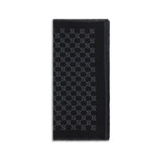 Gucci Black Wool Oves Aries Scarf