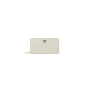 PINKO Cream Leather Wallet
