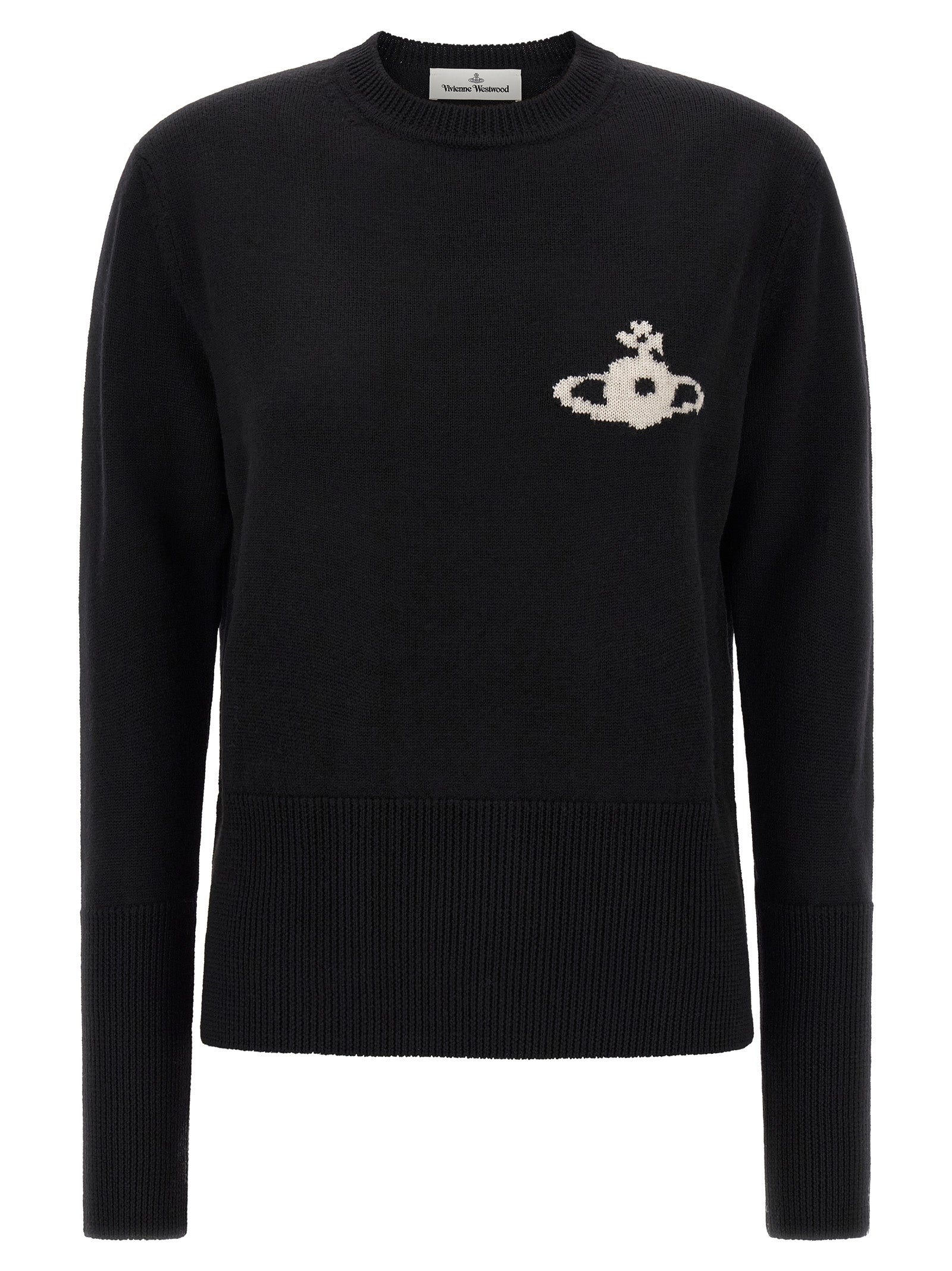 Vivienne Westwood Black Wool Cardigan