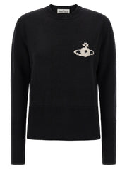 Vivienne Westwood Black Wool Cardigan