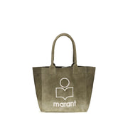 Isabel Marant Bicolor Cotton Shoulder Bag