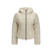 Moose Knuckles Beige Goose Down Full-Length Jacket