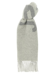 Jacquemus Gray Wool Foulard