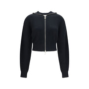 Max Mara Black Wool Oves Aries Cardigan