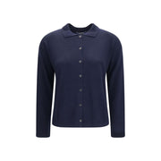'S Max Mara Blue Wool Oves Aries Cardigan