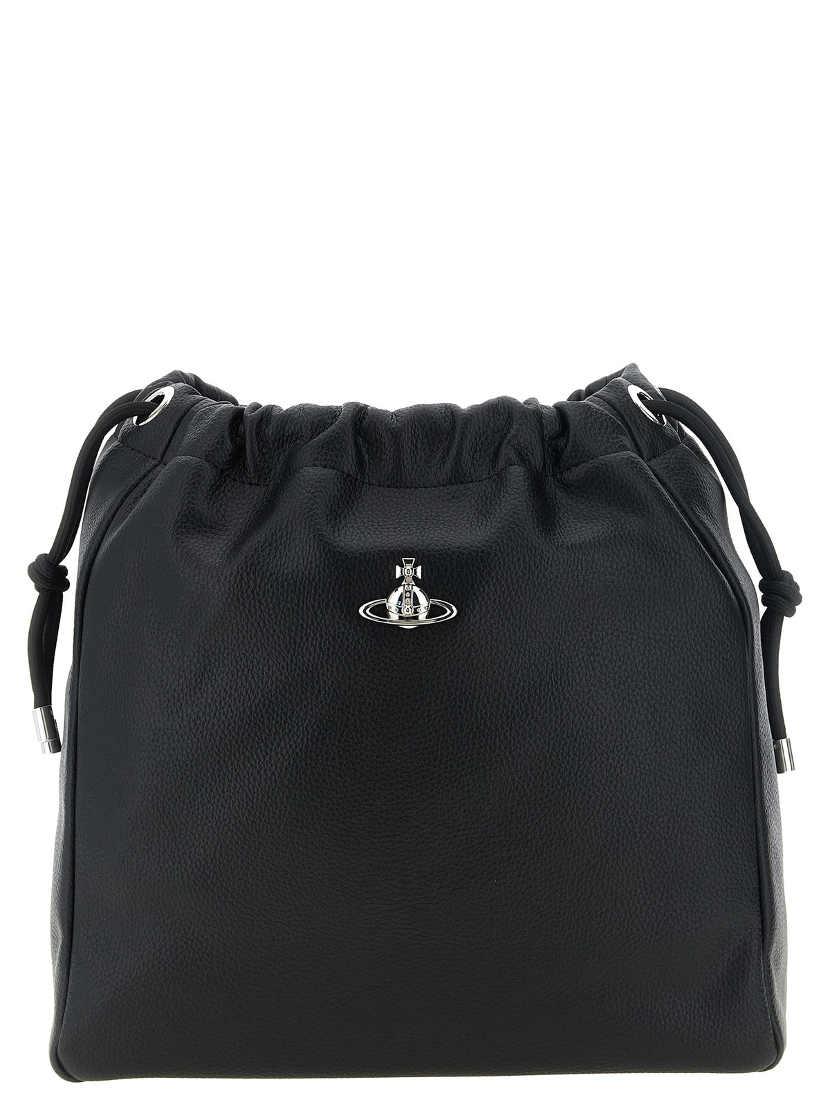 Vivienne Westwood Black Polyethylene Shoulder Bag
