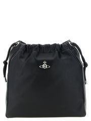 Vivienne Westwood Black Polyethylene Shoulder Bag