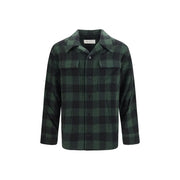 Ami Paris Bicolor Wool Oves Aries Full-Length Jacket