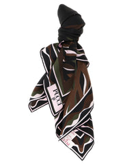 Emilio Pucci Multicolor Silk Scarf