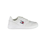 Tommy Hilfiger White Polyester Women's Sneaker