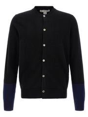 Comme Des Garçons Black Wool Cardigan