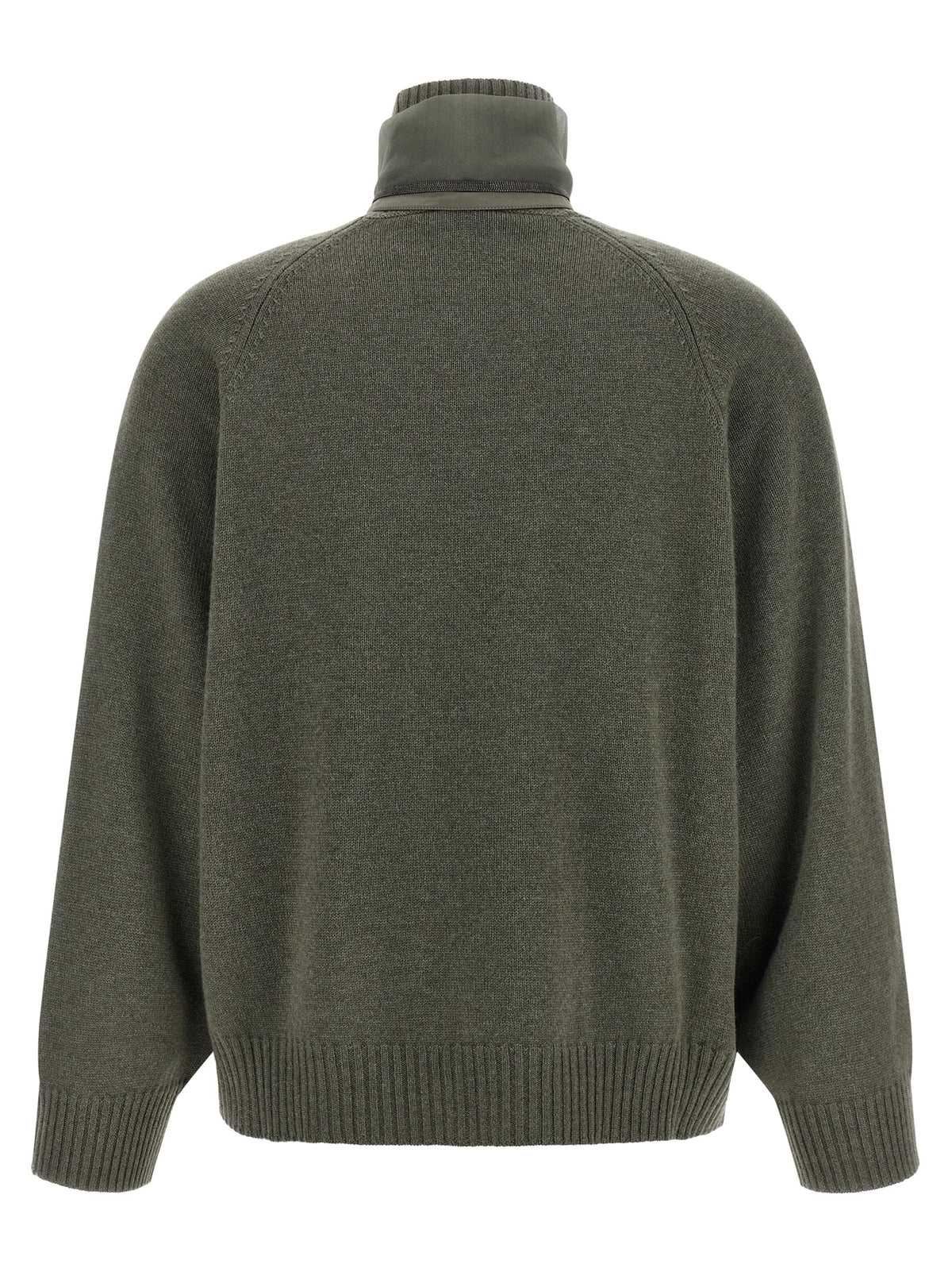 Brunello Cucinelli Bicolor Cashmere Cardigan for Women