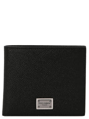Dolce & Gabbana Black Calfskin Wallet