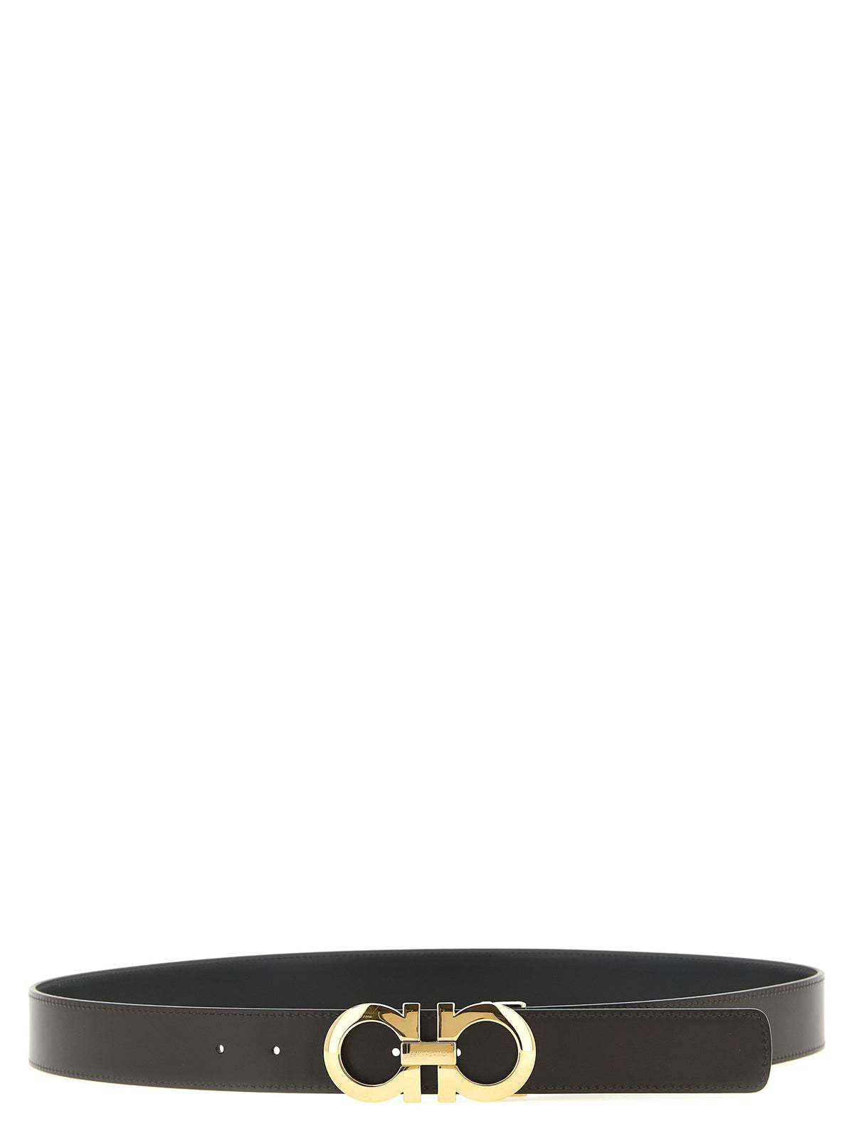 Ferragamo Multicolor Calfskin Regular Belt for Men
