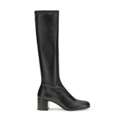 Prada Black Lamb Ovis Aries Ankle Boots for Women
