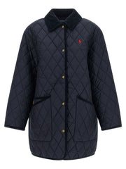 Polo Ralph Lauren Blue Polyester Full-Length Jacket