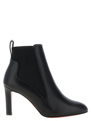 Christian Louboutin Black Calfskin Ankle Boots