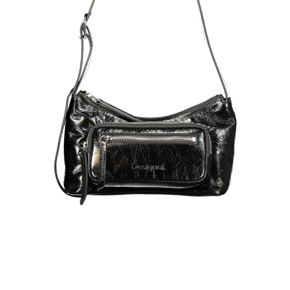 Desigual Black Polyethylene Handbag for Women