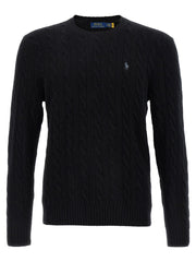 Polo Ralph Lauren Black Wool Cardigan