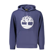 Timberland Blue Cotton Sweatshirt