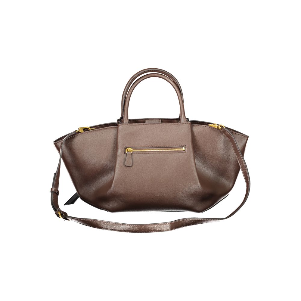 Guess Jeans Brown Polyethylene Handbag for Women