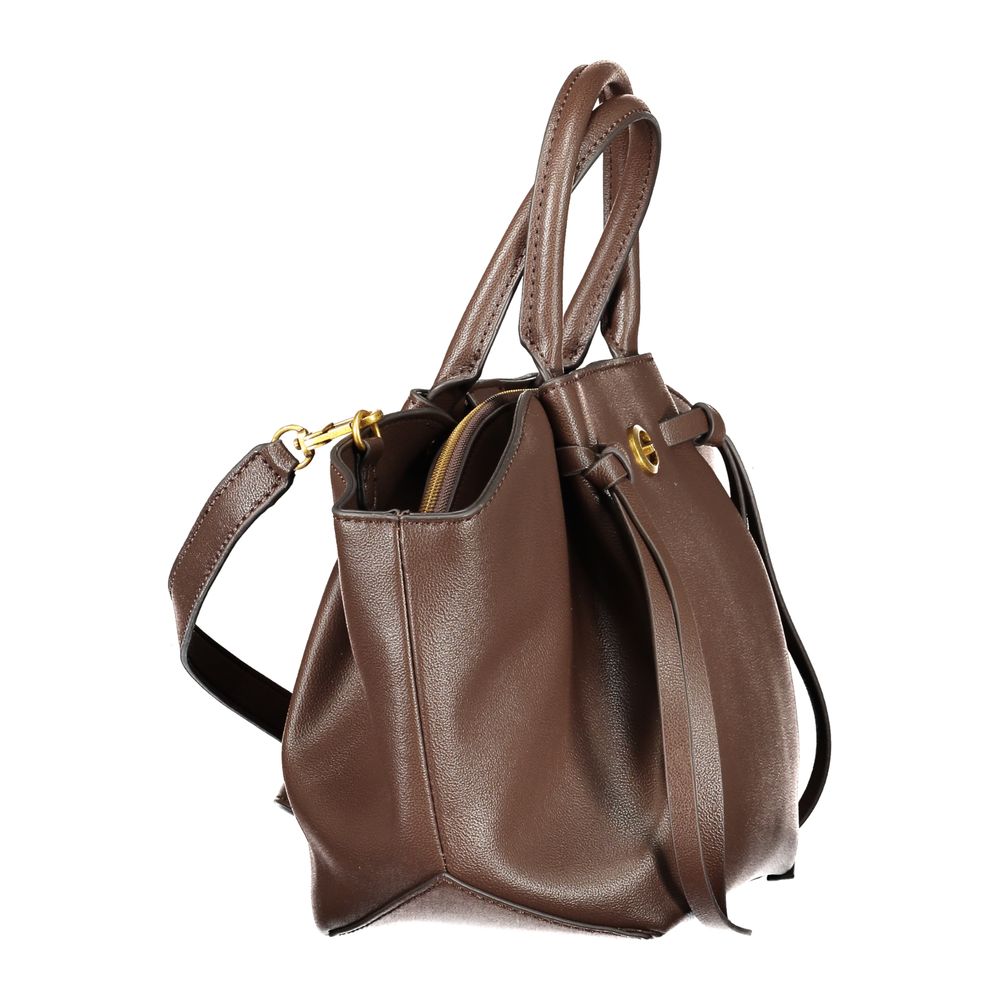 Guess Jeans Brown Polyethylene Handbag for Women