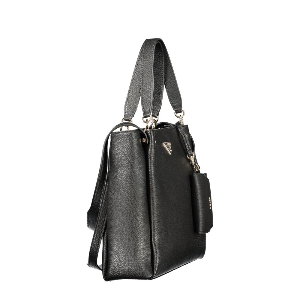 Guess Jeans Black Polyethylene Handbag
