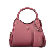 Guess Jeans Red Polyethylene Handbag