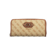 Guess Jeans Beige Polyester Wallet