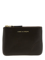 Comme Des Garçons Brown Calfskin Cardholder