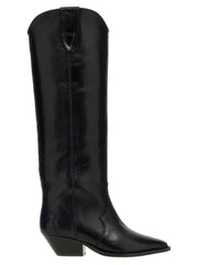 Isabel Marant Black Calfskin Chelsea Boots