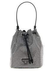 Prada Gray Viscose Handbag