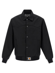 Carhartt Wip Black Polyester Bomber