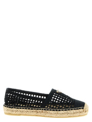 Prada Black Cotton Espadrilles