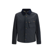 Belstaff Blue Cotton Full-Length Jacket