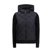 Canada Goose Black Wool Oves Aries Full-Length Jacket