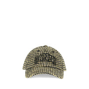 Ganni Multicolor Marabou Cap (Baseball Hat)