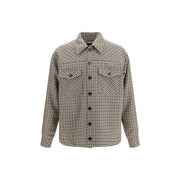 Dolce & Gabbana Brown Wool Oves Aries Full-Length Jacket