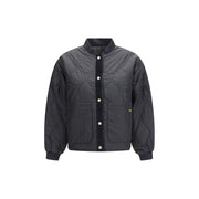 Barbour Black Polyester Bomber