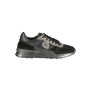 Blauer Black Polyester Athletic Sneakers for Men