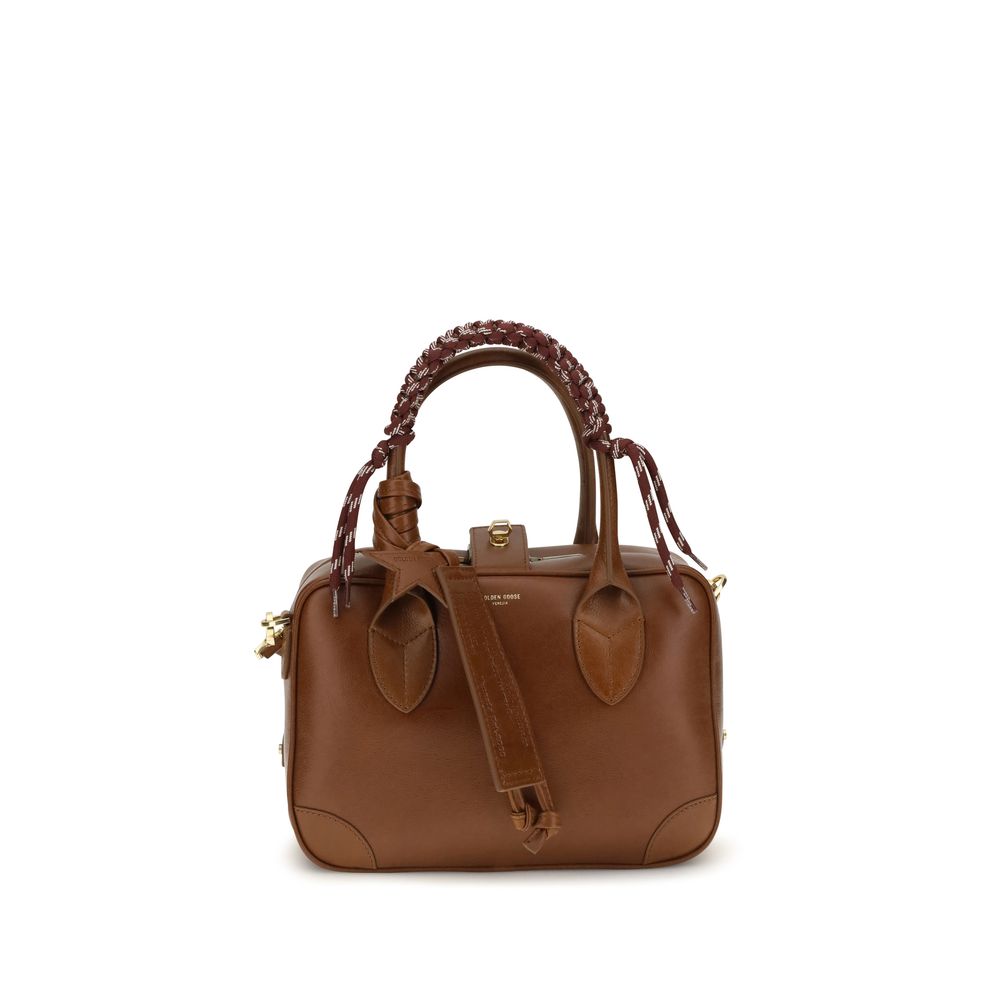 Golden Goose Brown Calf Leather Bos Taurus Handbag for Women
