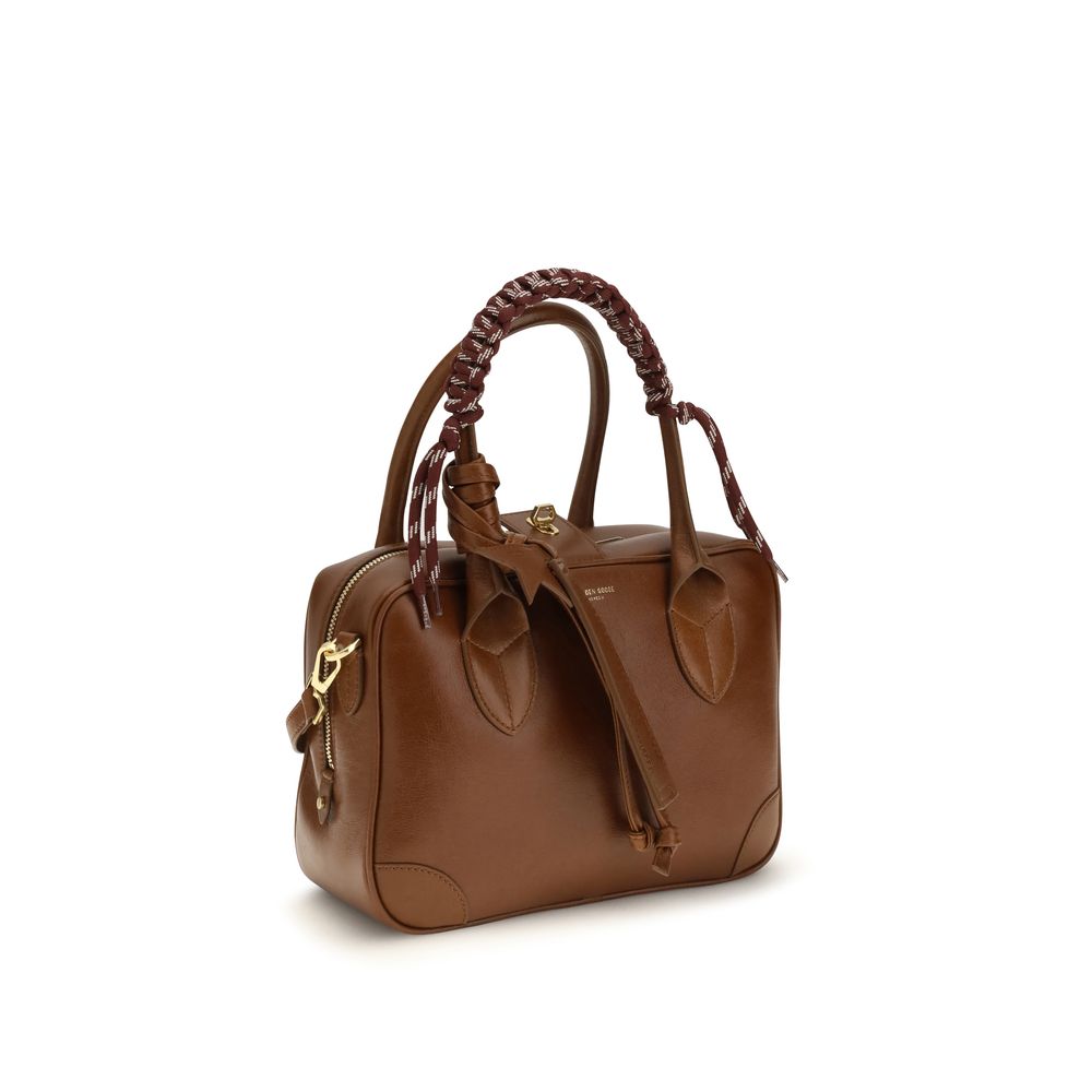 Golden Goose Brown Calf Leather Bos Taurus Handbag for Women
